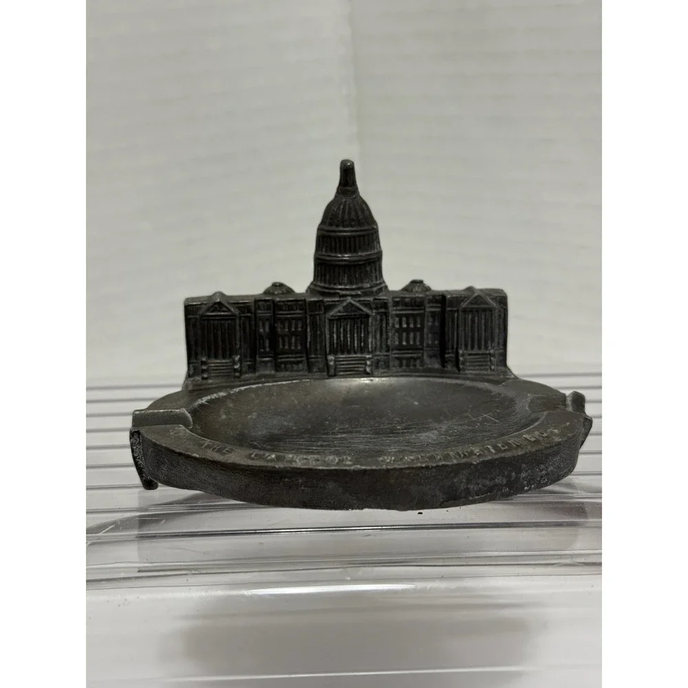 Washington DC Souvenir Ashtray – Vintage‎ Capitol Building